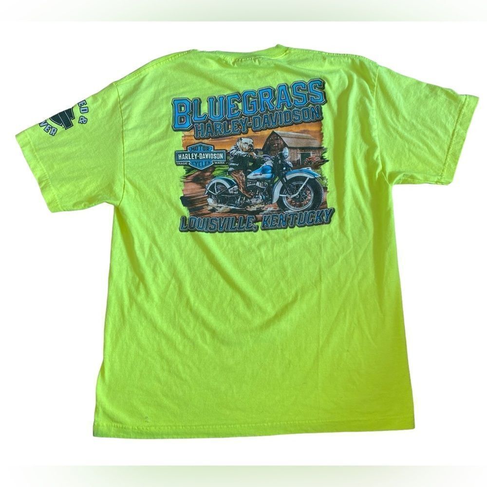 Harley Davidson Bull Dog Bluegrass Tshirt